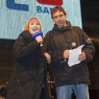 Eröffnung des Erste Bank Vienna Nightrun mit Chris Lohner (Licht für die Welt) © Archiv